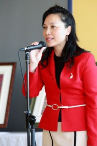 Photo at National Poetry Month event