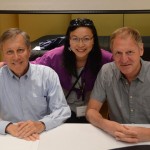 2016 West Chester Poetry Conference, with Sir Andrew Motion and Dana Gioia, photo by Gerry Cambridge