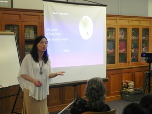 Anna Yin explains haiku